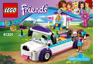 Manual de uso Lego set 41301 Friends Desfile de mascotas
