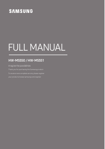 Handleiding Samsung HW-MS550 Luidspreker