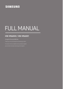 Manual Samsung HW-MS6500 Altifalante