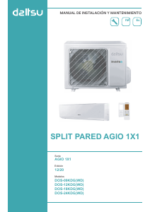 Manual de uso Daitsu ASD-9K-DG Aire acondicionado