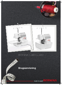 Brugsanvisning Bernina L 460 Symaskine