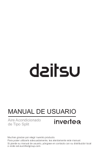 Manual de uso Daitsu ASD18KI-DC Aire acondicionado