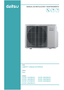 Manual de uso Daitsu AD-24KDB Aire acondicionado