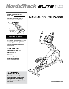 Manual NordicTrack Elite 11.0 Bicicleta elíptica