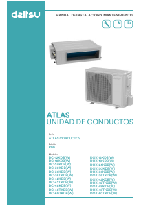Manual de uso Daitsu ACD-30K-DB Aire acondicionado