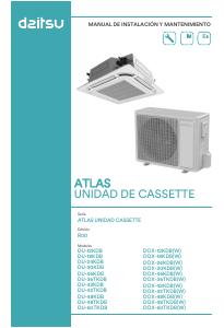 Manual de uso Daitsu AUD-36K-DB Aire acondicionado