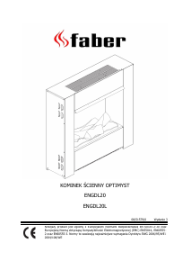 Instrukcja Faber ENGDL20 Kominek elektryczny