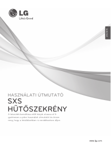 Használati útmutató LG GC-P217ZV Hűtő és fagyasztó