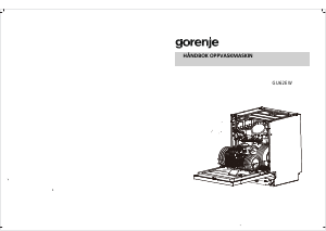 Bruksanvisning Gorenje GU62EW Oppvaskmaskin