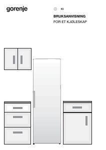 Bruksanvisning Gorenje RP619EAXL6 Kjøleskap