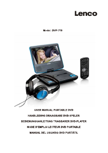Mode d’emploi Lenco DVP-710BU Lecteur DVD