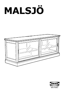 Manuale IKEA MALSJO Mobile TV