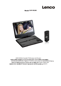 Bedienungsanleitung Lenco DVP-901BK DVD-player