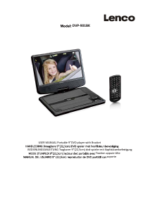Mode d’emploi Lenco DVP-901BK Lecteur DVD