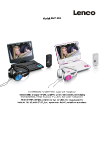 Mode d’emploi Lenco DVP-910BU Lecteur DVD
