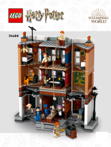 Manual Lego set 76408 Harry Potter 12 Grimmauld Place