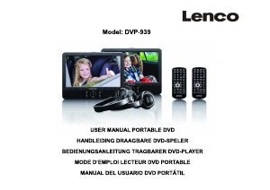 Manual Lenco DVP-939 DVD Player
