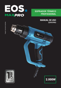Manual EOS ESP01PRO Soprador de ar quente
