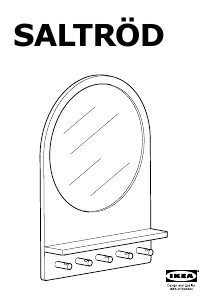 Mode d’emploi IKEA SALTROD Miroir