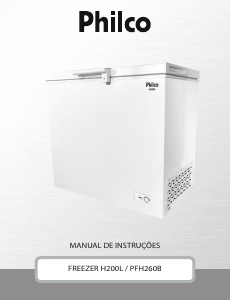 Manual Philco PFH260B Congelador