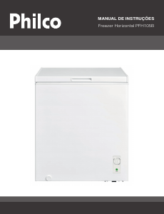 Manual Philco PFH105B Congelador