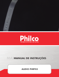 Manual Philco BT03 Altifalante