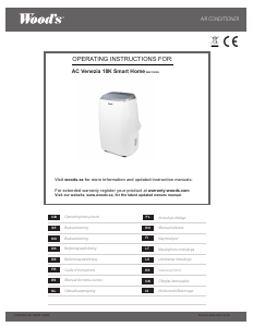 Brugsanvisning Wood's WAC1802G Venezia 18K Smart Home Varmepumpe