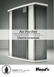 Manual Wood's WAP901 Gran 900 Air Purifier