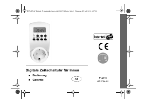 Használati útmutató Globaltronics GT-ZSd-02 Időkapcsoló