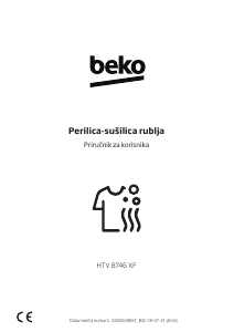 Priručnik BEKO HTV 8746 XF Perilica – sušilica