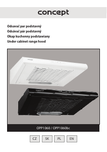 Návod Concept OPP1060BC Digestor