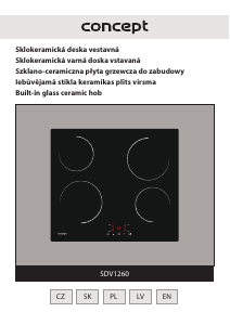 Manual Concept SDV1260 Hob