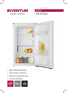 Manual Inventum KK475W Refrigerator