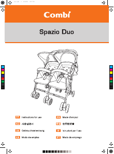 Handleiding Combi Spazio Duo Kinderwagen