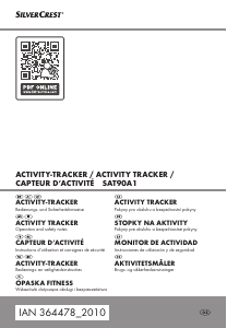 Manuál SilverCrest SAT 90 A1 Tracker aktivitu