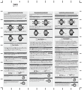 Manual de uso Timex T451819J Expedition Reloj de pulsera