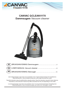 Handleiding Canvac Q Clean V170 Stofzuiger