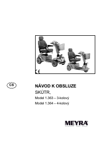 Manuál Meyra 1.363 Invalidní skútr