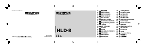 Manual Olympus HLD-8 Punho de bateria