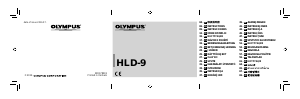 Kullanım kılavuzu Olympus HLD-9 Pil tutucu