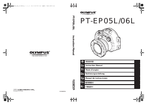 Bedienungsanleitung Olympus PT-EP06L Unterwasserkameratasche