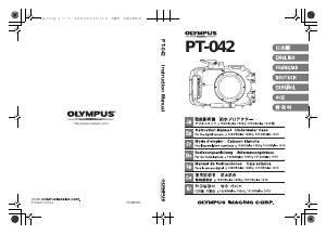 Bedienungsanleitung Olympus PT-042 Unterwasserkameratasche