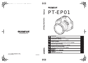 Manual de uso Olympus PT-EP01 Estuche para cámara subacuática