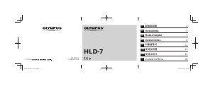 Manual de uso Olympus HLD-7 Empuñadura de bateria