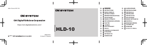 Manual Olympus HLD-10 Punho de bateria