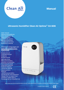 Manual Clean Air CA-606 Humidifier