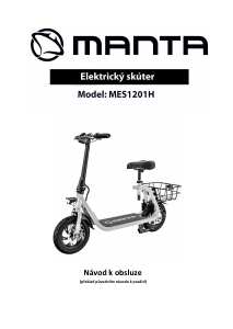 Manuál Manta MES1201H Elektrický skútr