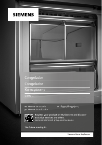 Manual de uso Siemens GI81NHNE0 Congelador