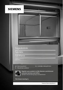 Rokasgrāmata Siemens GI81NHNE0 Saldētava