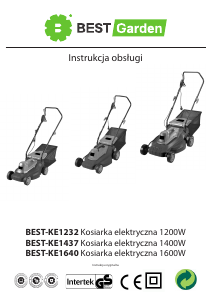 Instrukcja Best Garden BEST-KE1437 Kosiarka